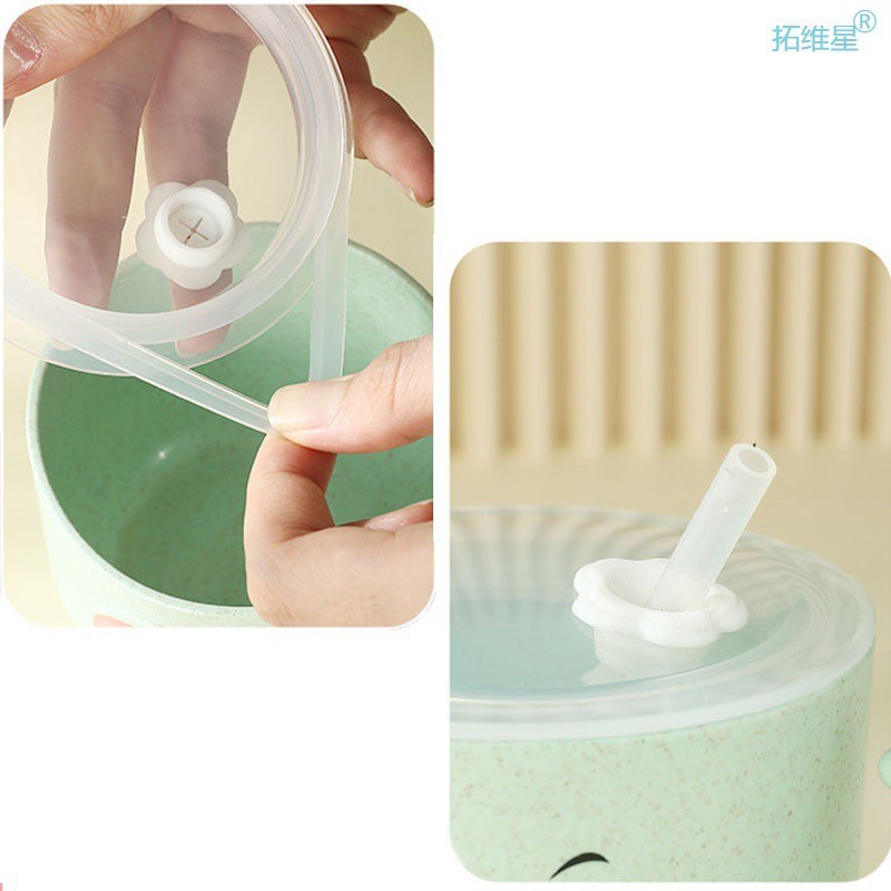 Silicone Baby Feeding Bottle Straw